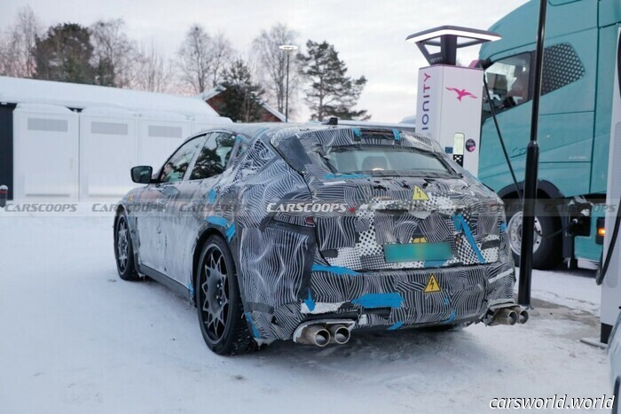 Ferrari's Initial Electric Vehicle Caught on Camera While Charging | Carscoops